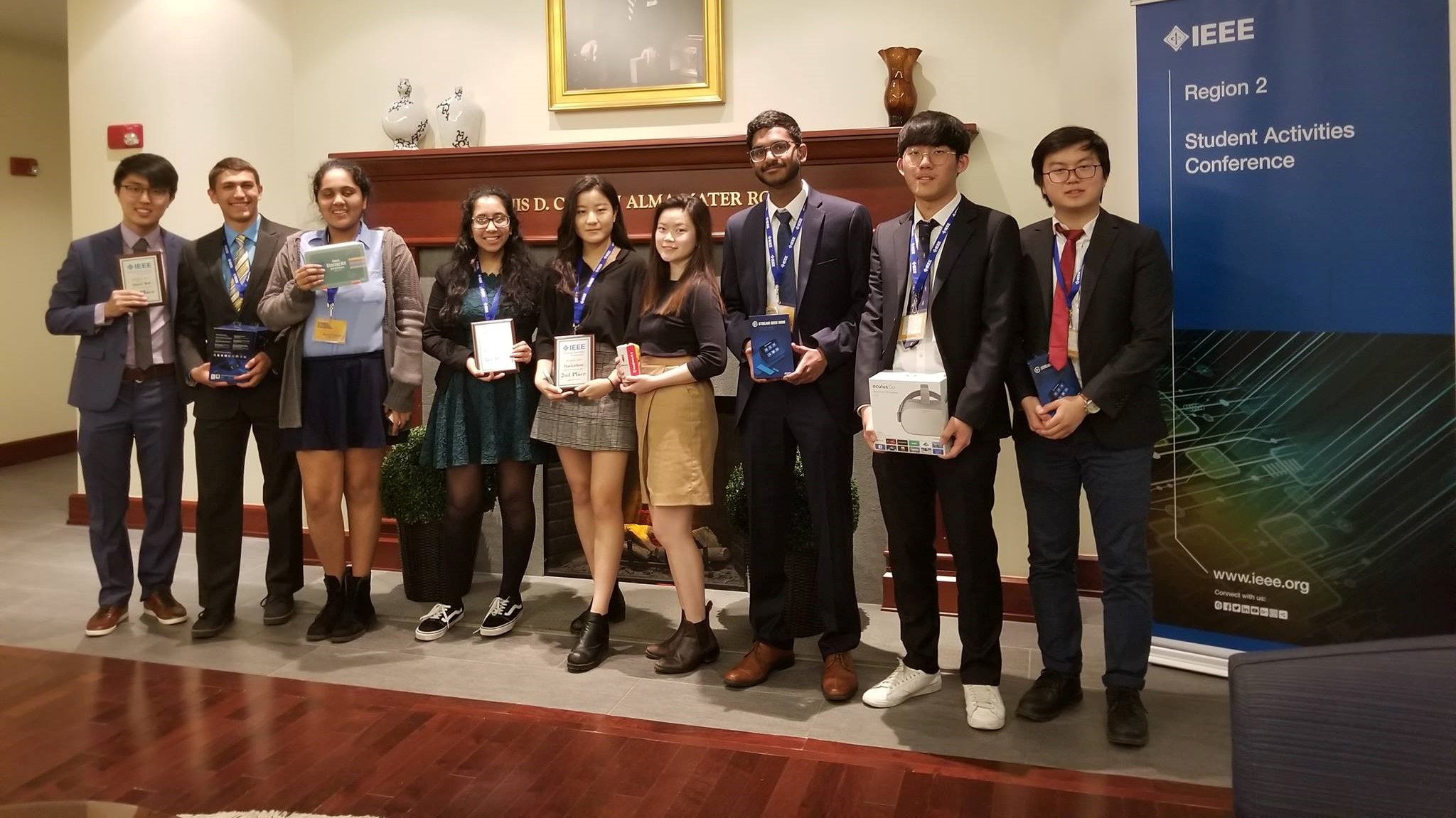 'CMU IEEE students at SAC 2019